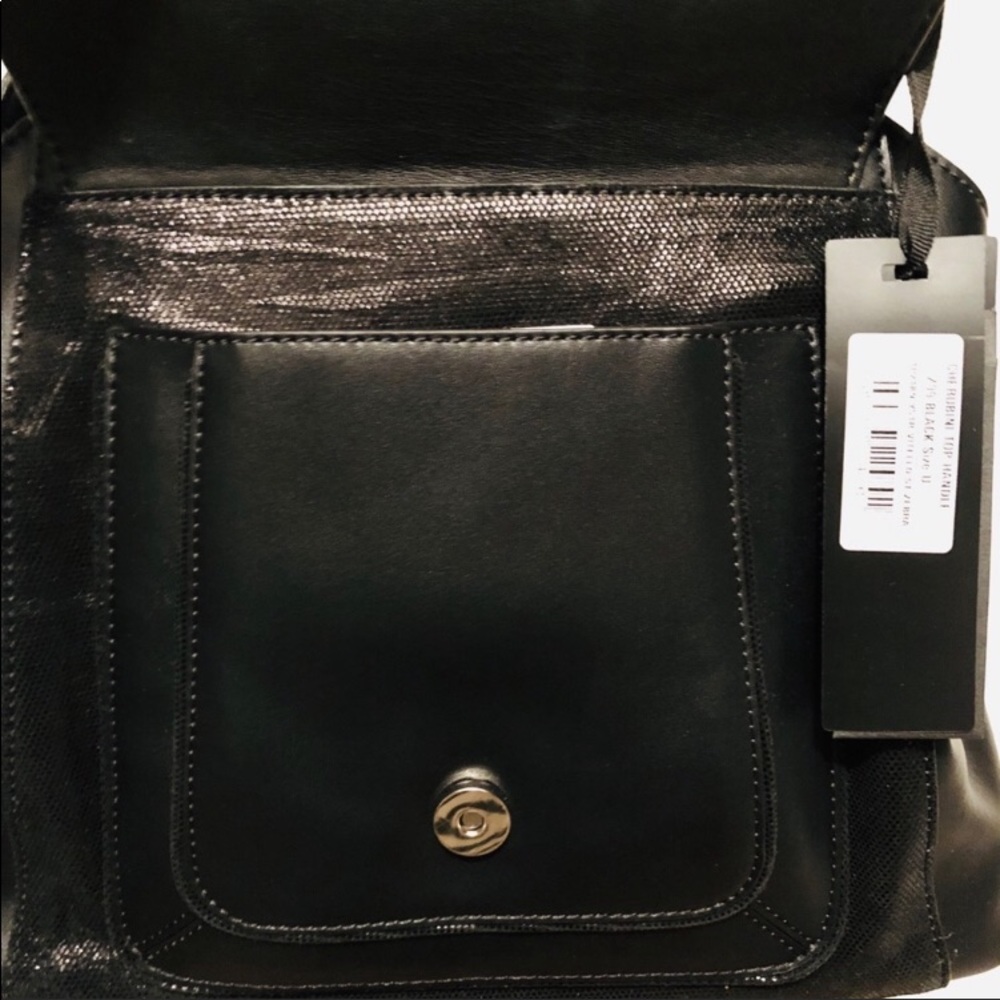 Pinko /Cherubini/Top Handle/Black Purse - Picture 4 of 5